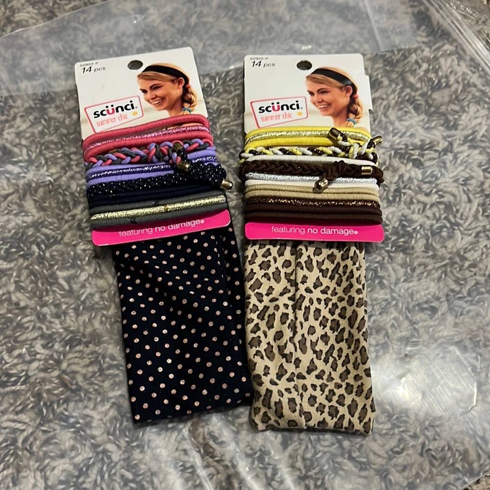 2 sets of 14 pcs hair accessories